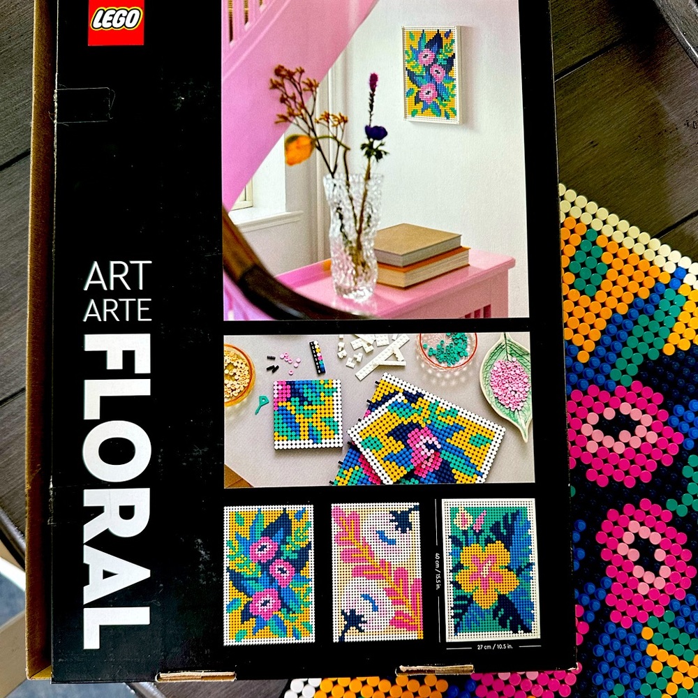 Lego Floral Art